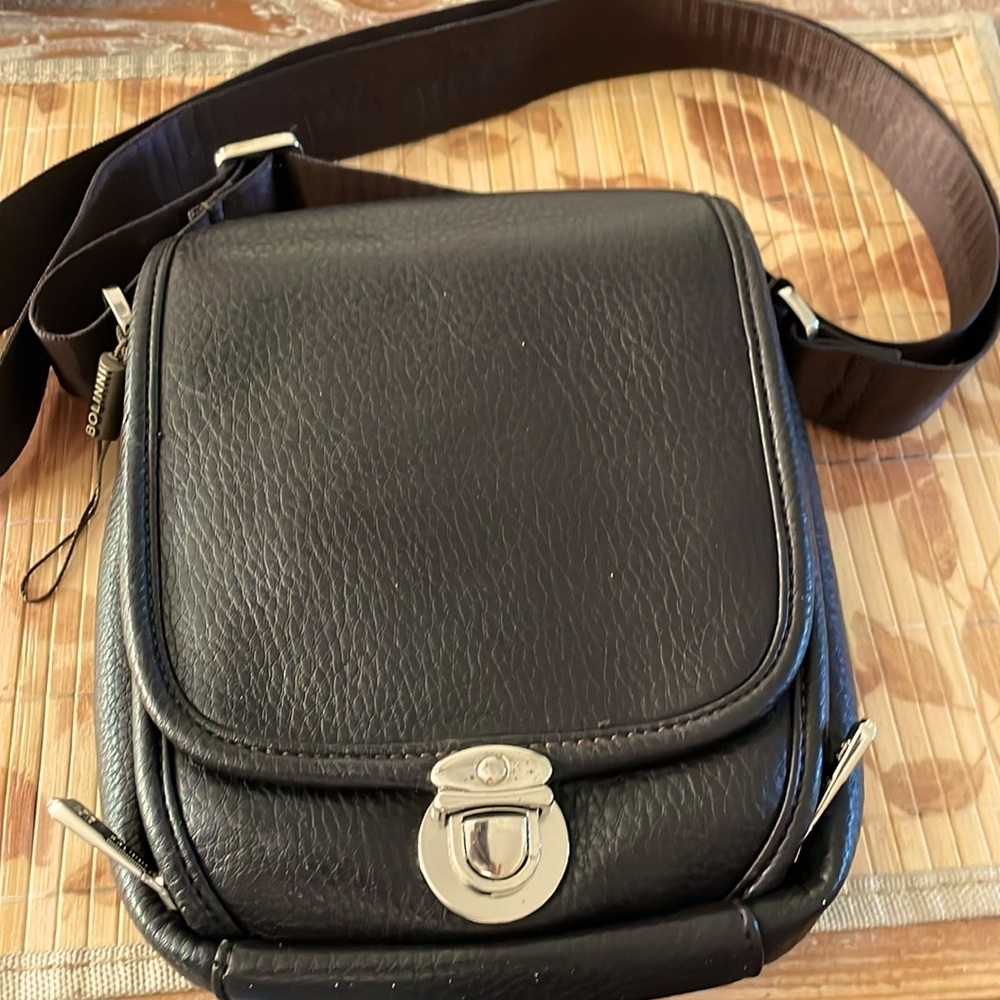 Bolinni Mens Leather Vintage Crossbody